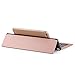 NOVT Portable Aluminum Folding Bluetooth Keyboard Foldable Compatible with iPhone xs max/x/8/7 Plus/7/6s Plus/6/iPad 2018 9.7/Air 2 /Pro 9.7/iPad mini 4, Samsung Android Tablet Smart phone (Rose Gold)