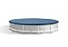 Intex 28031E N/AA 12 ft. Metal Frame Above Ground Pool Cover, 1 Pack, Blue primary