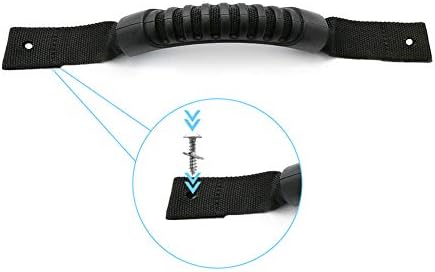 Sturdy nylon kayak with carry handles.