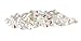 Crystal AB Rhinestones Flatback 24 Swarovski #2088 8.5mm 40ss ss40