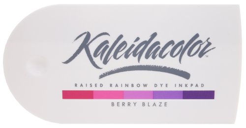 Tsukineko 5-Color Kaleidacolor Dye Inkpad, Berry Blaze