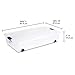 Sterilite 4-Pack 60 Quart ClearView Latch Box, Wheeled Underbed Organizer Bins with Latching Lids - Clear Plastic Organization Containers for Closet, Bedroom, Shelving Units and Everyday Home Storage