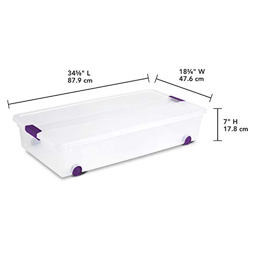 "Sterilite 60 Quart Underbed Box" - Image 3