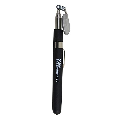 Ullman HTE-2 Glass High-Tech Telescoping Inspection Mirror, 1-1/4" Diameter, 6-1/2" to 35" Extended Handle Length, Clear - Image 5