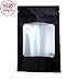 50 Odorless Smell Proof Mylar Resealable Bags | Bonus Heat Sealer | 4x6x2 Inches | by Elevated Developments