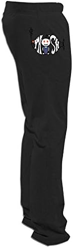 ZOENA Geek Fish Cartoon Role Workout Pants For Men Black Size XXL