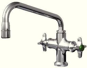 L410VB - Swing Faucet with Vacuum Breaker - Deck-Mounted Mixing Faucets, WaterSaver Faucet - Each