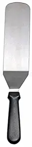 New Star Foodservice 36190 Plastic Handle Flexible Grill Turner/Spatula, 14.5-Inch, Black