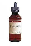 Strawberry Kiwi Hard Candy Flavoring, by LorAnn Oils, 4 oz with Glass Dropper Bundle