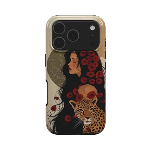 MOBCOS Phone Case Compatible with iPhone 17 PRO - 17 PRO MAX Hybrid 2-Layer Hard Shell + Silicone Protective Case -Scratch-Resistant Shockproof Cover. (Poopy Woman, Iphone 17 Pro Max)