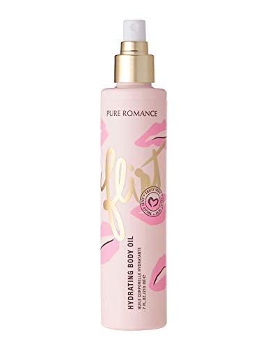 Pure Romance Truly Sexy Flirt Body Dew Hydrating Body Oil Spray 7oz.