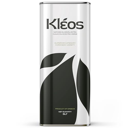 Kleos Extra Natives Olivenöl 5 Liter - Ernte 2024-25 - Kaltgepresst aus Griechenland - Premium Qualität - 5l thumbnail 1