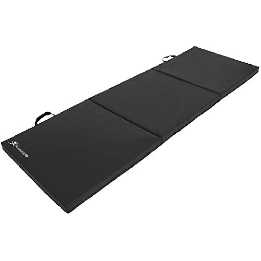 Prosource Tumbling Mats Fit TriFold Folding Thick Exercise Sports