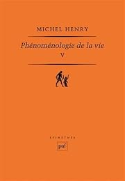 Phénoménologie de la vie