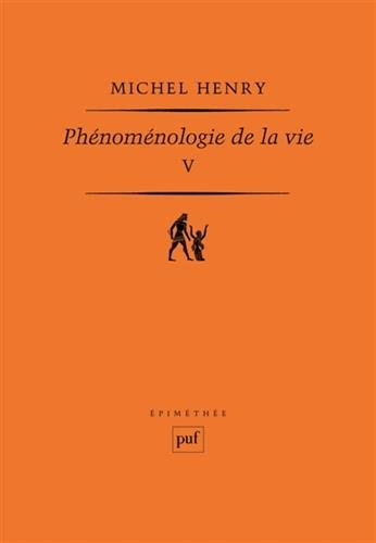 Phénoménologie de la vie