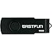 EASTFUN 4 Pack 16GB USB 2.0 Flash Drives Thumb Drives Memory Stick (4 Pcs Colors: Black Blue Red Green)
