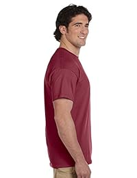 Hanes Playera ecológica, de tela cómoda de mezcla de algodón y poliéster, de 5.2 onzas.