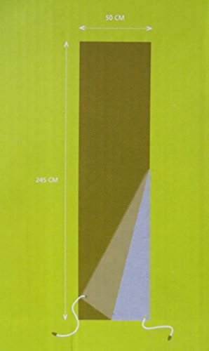 Madison hochwertige Ampelschirm Schutzhülle #2 mit Stab aus wetterfestem Polyestergewebe in grau – Bild 5