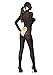 Leg Avenue Women's Kink Collection Opaque Hooded Bodystocking