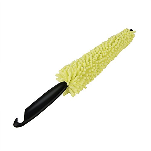 image for Hongxin Car Wheel Brush Plastic Handle Vehicle Cleaning Brush Wheel Ri