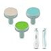 Baby Nail Trimmer Replacement Pads - Fit for Little Martin’s Drawer Safe Electric Nail Clippers for Newborn Infant Toddler Kids Toes and Fingernails - 3 Tips (Blue)