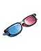 INSTEN Red-blue/Cyan Anaglyph Simple style 3D Glasses 3D movie gamethumb 3