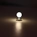 MagiDeal 1:12 Scale Dollhouse Miniature Mini Ball Shape Table Lamp LED Light