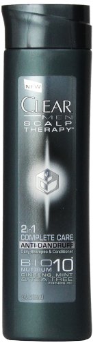 Clear Men 2 in 1 Shampoo + Conditioner, Complete Care 3 Fl oz