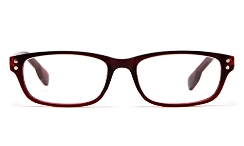 Newbee Fashion - IG Unisex Designer Inspired Basic Spring Temple Clear Lens Glasses