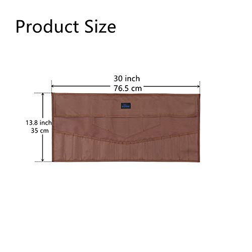 EKing Wrench Roll Up Organizer, Screwdriver Roll Up Pouch, Durable