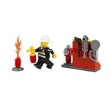 Lego City Exclusive Mini Figure Set #5613 Firefighter, Baby & Kids Zone