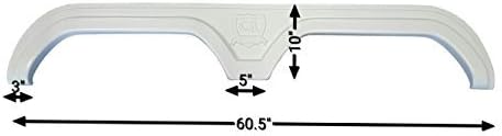 2008-2009 Crossroads Cruiser New Fender Skirt (White)