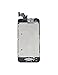 for iPhone 5 LCD Display Touch Screen Full Assembly Replacement with Home Button Front Camera Ear Speaker Repair Tools and Tempered Glass, Black
