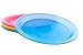 Imperial Home Plastic Plates, Outdoor Plate Set, Party Supplies, Reusable Picnic or Camping Plates, Use for Dinner, Salad Dishes, Snack or Lunch, Safe, BPA Free Colorful Dinnerware Set of 6 (10 inch)