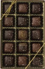 Spokandy 15 Piece Premium Boxed Chocolate Assortments (Seasalt Caramels)
