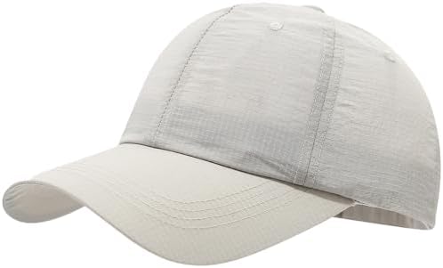 Torrey Hats UPF 50+ Long Bill Adjustable Baseball Cap (Black) at