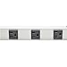 Tripp Lite 12 Outlet Bench & Cabinet Power Strip, 36 in. Length, 20A, 15ft Cord with 5-20P Plug (PS361220),Black/Gray