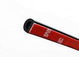 D-Shape Weather Stripping Rubber Seal soundproofing Hollow for Door, Window, Trunk, Engine Cover (10 Feet)