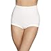 Vanity Fair Women's Lollipop Plus Size Cuff Leg Brief Panties 3 Pack 15867, White, 2X-Large/9