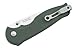 SOG Specialty Knives & Tools GFSA-98 Flash II, 1/2 Serrated Knife Blade, Green Zytel Handle