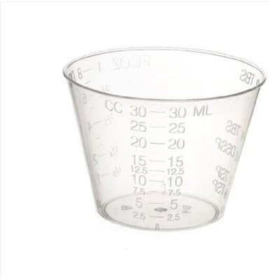 400 MaxEeze Care Disposable Graduated Plastic Medicine Cups, 1 OZ by MaxEeze