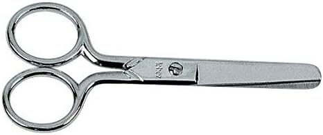 Lebez 422-12 Steel Scissors with Round Toe, Multi-coloured