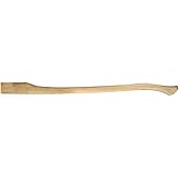 Link Handles 64703 36" Single Bit, Curved Grip Axe Handle, For 3 To 5 Pound Axes And Bush Hooks, American Hickory, Wax Finish, Homeowner Grade
