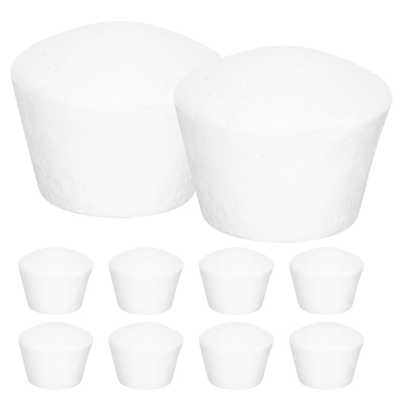 Operitacx Creative Shaped Cake Model 2.6 Inch Lightweight Polystyrene Cake Dummy for DIY Decorating Practice Wedding Party Display