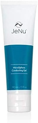 JeNu by Trophy Skin MicroSphere Conducting Blue Facial Anti-Aging Skin Rejuvenation Gel for JeNu Plus Ultrasonic Infuser, 3 Ounce