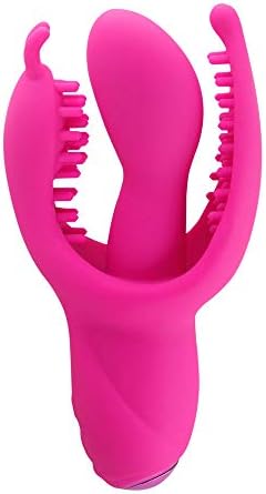 Qao Dan 10 Multi-Speeds Silicone Waterproof Vibrant Toys for Women - Pink