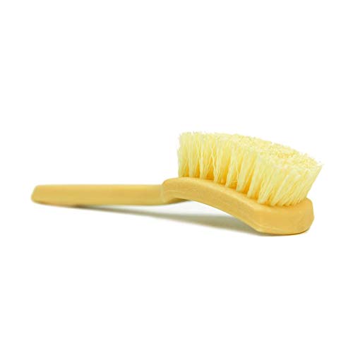 Automotive Interior Upholstery Floor mat Carpet Detailing Brush | Chemical Resistant Stiff Bristles | Ergonomic Handle | Clean Dirt Stains and Debri - Thumbnail 5
