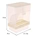 homozy 2 Pcs Parakeet Water Dispenser, Parrot Feeder,Parakeet Waterer,Cockatiel Cage Accessories,Automatic Feedingthumb 4