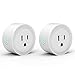 Avatar Controls Smart Plugs Wi-Fi Outlet - Smart Plugs That Work with Alexa Smart Life, Timer ON/Off Plug, Schedule Built-in App, Mini Wireless Socket, No Hub Required, 2 Pack