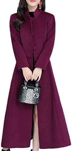 【YOUYOUOK】コート レディース ロングコート ウールコート ビジネス ロング ジャケット コート 秋冬 厚手 防風 防寒 大きいサイズ 暖かい 着痩せ モコモコ 防寒ジャケット S-3XL